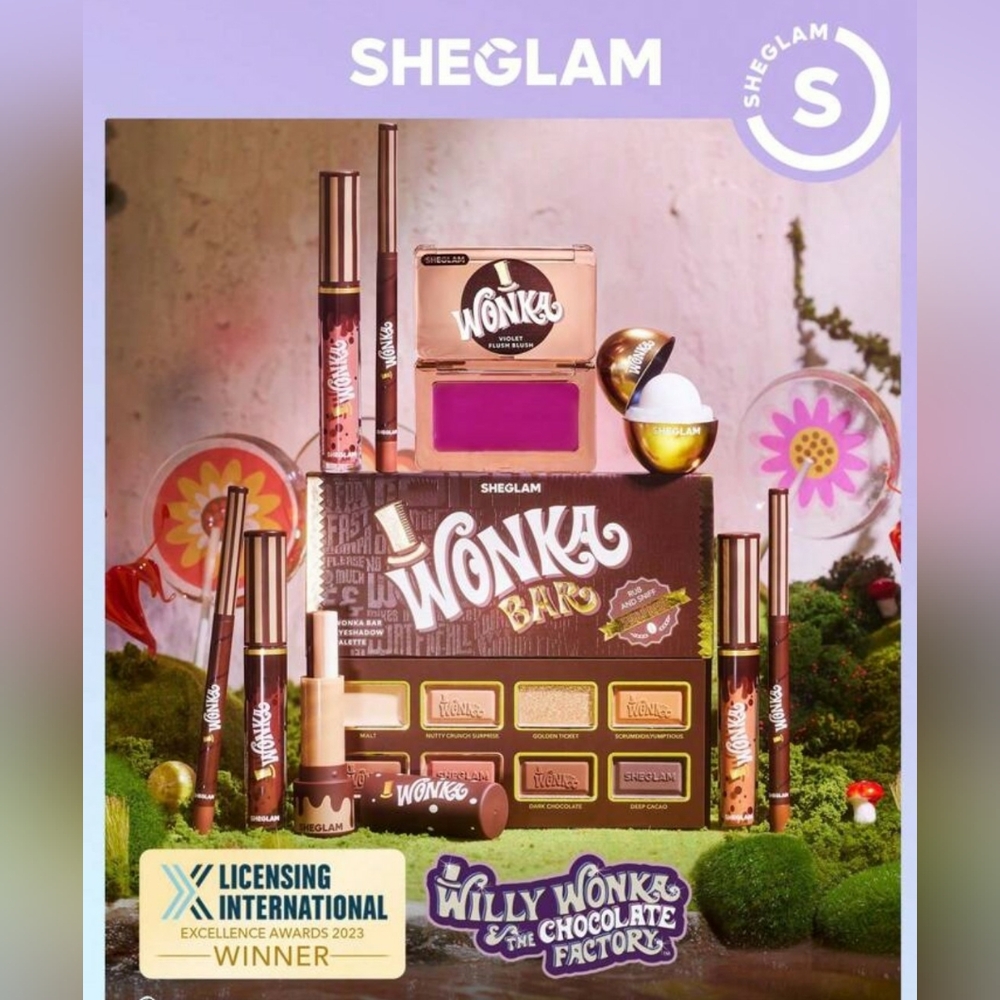 Willy Wonka Sheglam Limited Edition Full Set